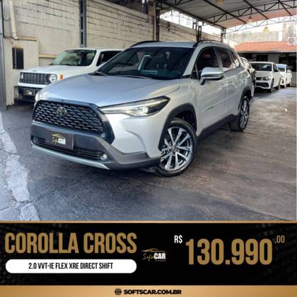 TOYOTA COROLLA CROSS 2.0 VVT-IE FLEX XRE DIRECT SHIFT TOYOTA COROLLA CROSS 2.0 VVT-IE FLEX XRE DIRECT SHIFT